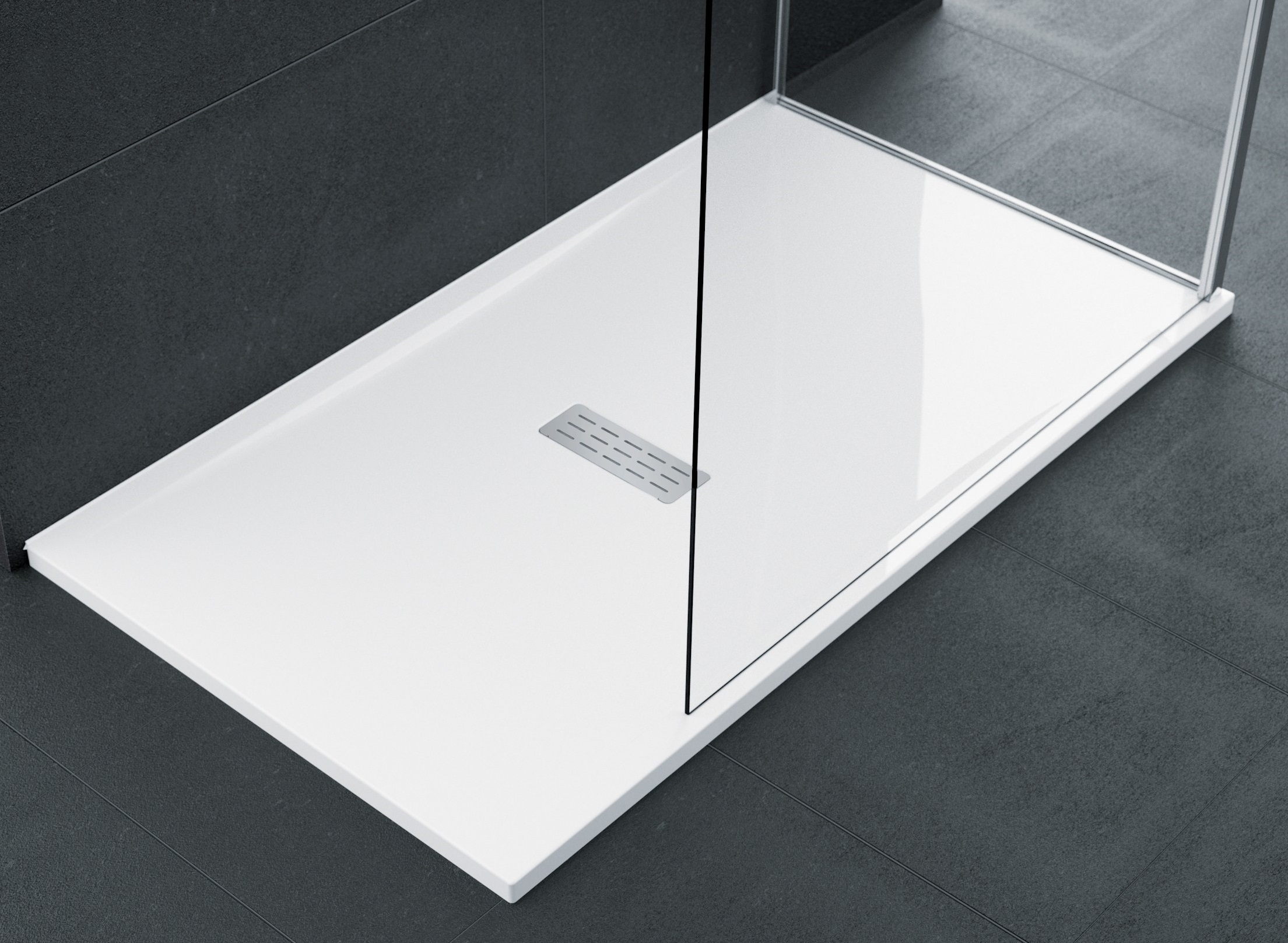Piatto doccia 120x80 h 3 5 b co custom novell De Rosa Srl