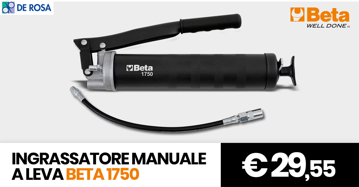 Beta 1750 500 - Ingrassatore manuale professionale, Pompa 500 mm –