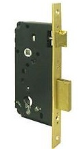 SERRATURA PATENT.F.YALE OTTONE E.50 INT.90   SENZA CILINDRO