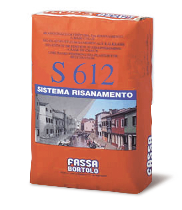 FASSA S639 INTONACO DEUMIDIFICANTE KG.25 BC56