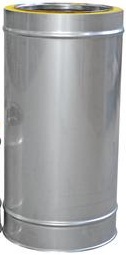 TUBO INOX  80/130 MT.0,50 D/PAR.AISI316