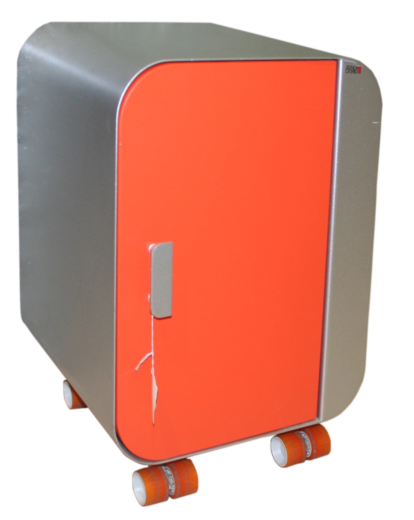 MOBILE BRUCO SU RUOTE C/ANTA DX ARANCIO