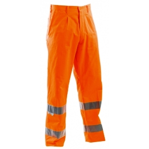 PANTALONE ARANCIO ALTA VISIBILITA INV.FUSTAGNBHVO