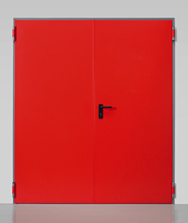 PORTA TAGLIAFUOCO 2A 200(100+100)X215*VERDE* REI 120 UNIVER