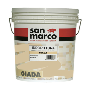 IDROPITTURA GIADA BIANCA LT. 4 SUPERLAV.     EFF.VELLUTATO OPACO PER INT/EST