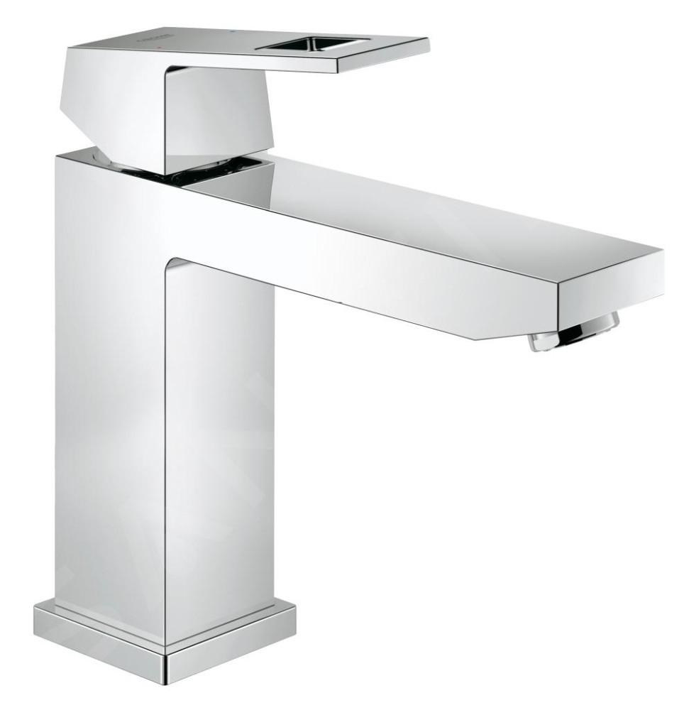 MONOCOMANDO LAVABO EUROCUBE 23445 GROHE      BOCCA MEDIO ALTA