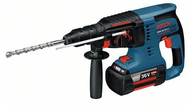MARTELLO PERFORATORE GBH 36VF-LI SDS PLUS    2 BATTERIE 4AH