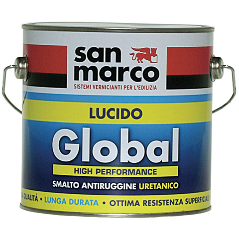 SMALTO GLOBAL LUCIDO MARRONE LT.0,75