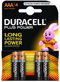 PILA DURACELL M/STILO P.PLUS MN2400 PZ.10