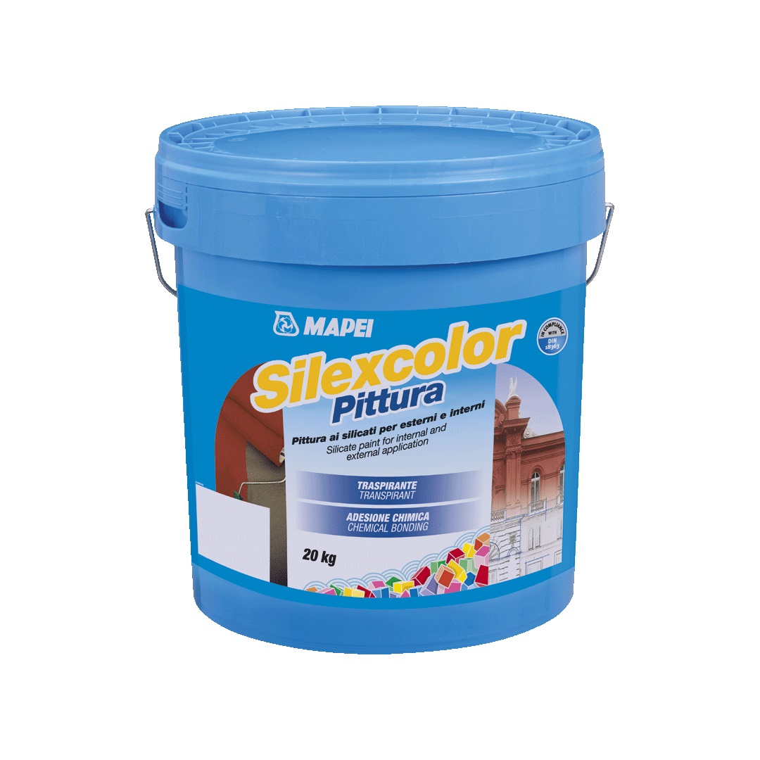 MAPEI SILEXCOLOR PITTURA B/CO 20 KG.