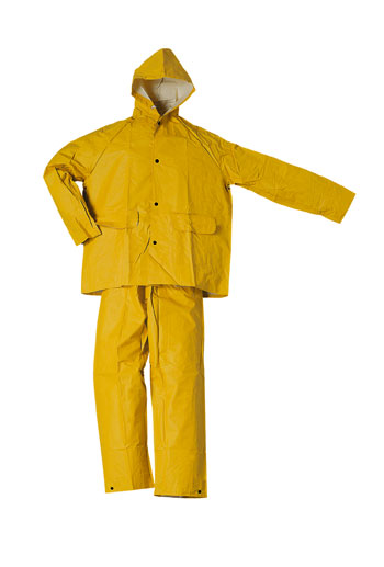 IMPERMEABILE GIALLO GIACCA/PANTALONE