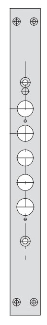 CONTROPIASTRA INFILO X SERR.CISA 56415