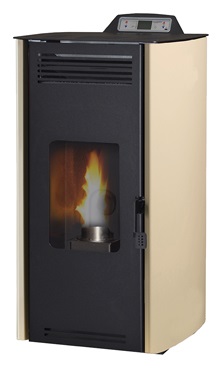 STUFA AIR CANALIZZATA.PELLET 8,5KW GRAZIA    CON 1 MOTORE FRONTALE E 2 POSTERIORI