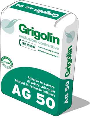 GRIGOL AG 50 ADES.BLOC.CEM/CELLUL.25 KG(BC54)