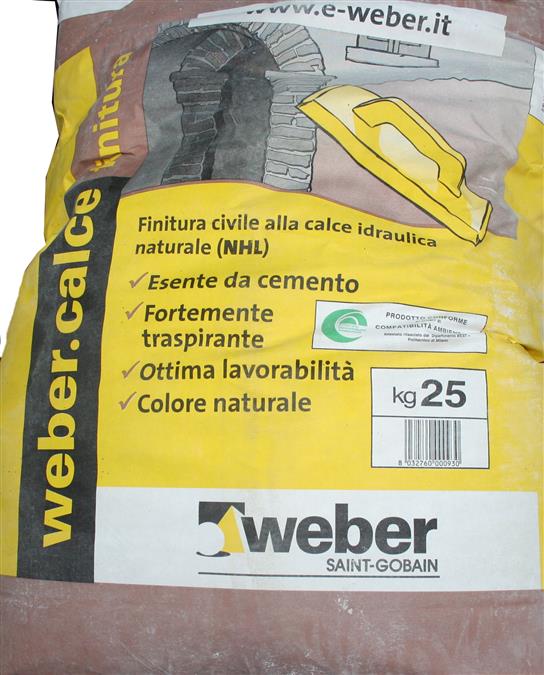 Weber calce rasatura