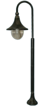 LAMPIONE GALATEA 1 LUCE PALO 120 CM.