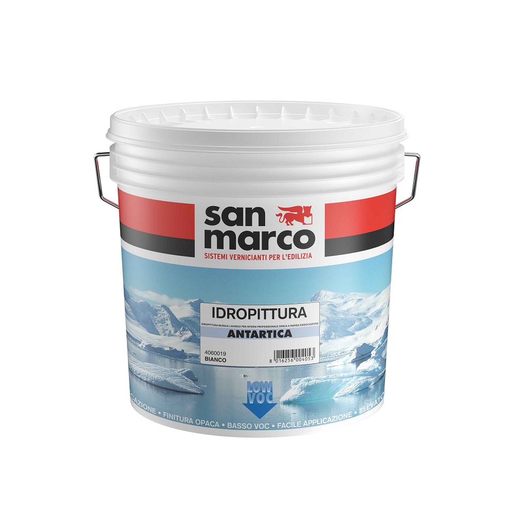 IDROPITTURA ANTARTICA B.DEEP  LT. 3,75       PER INTERNI A RAPIDA ESSICCAZIONE