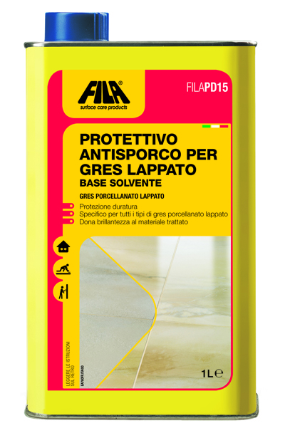 FILA PD15 LT.1 PROTETTIVO ANTISPORCO E       ANTIMACCHIA PER GRES LAPPATO