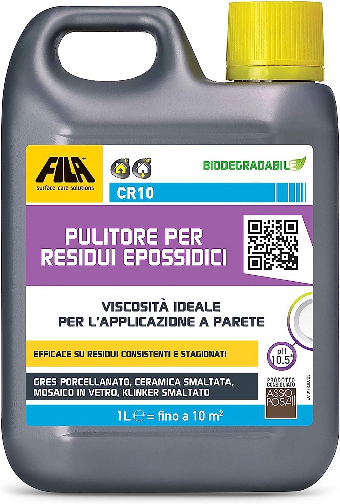 FILA CR10 LT.1 PULITORE PER GRES E           CERAMICA SMALTATA