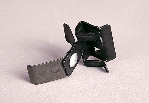 CLIP DI SUPPORTO ORIZZONTALE CON MOLLA PER   PENDINO DA 4MM A MM 10  NAMCSU28002