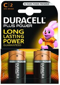 PILA DURACELL M/TORCIA P.PLUS MN1400 PZ2