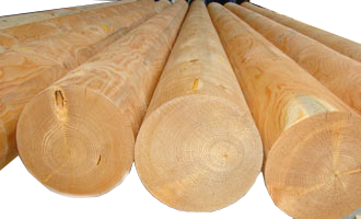 Palo legno impregn d 12 mt 5 senza punta - De Rosa Srl