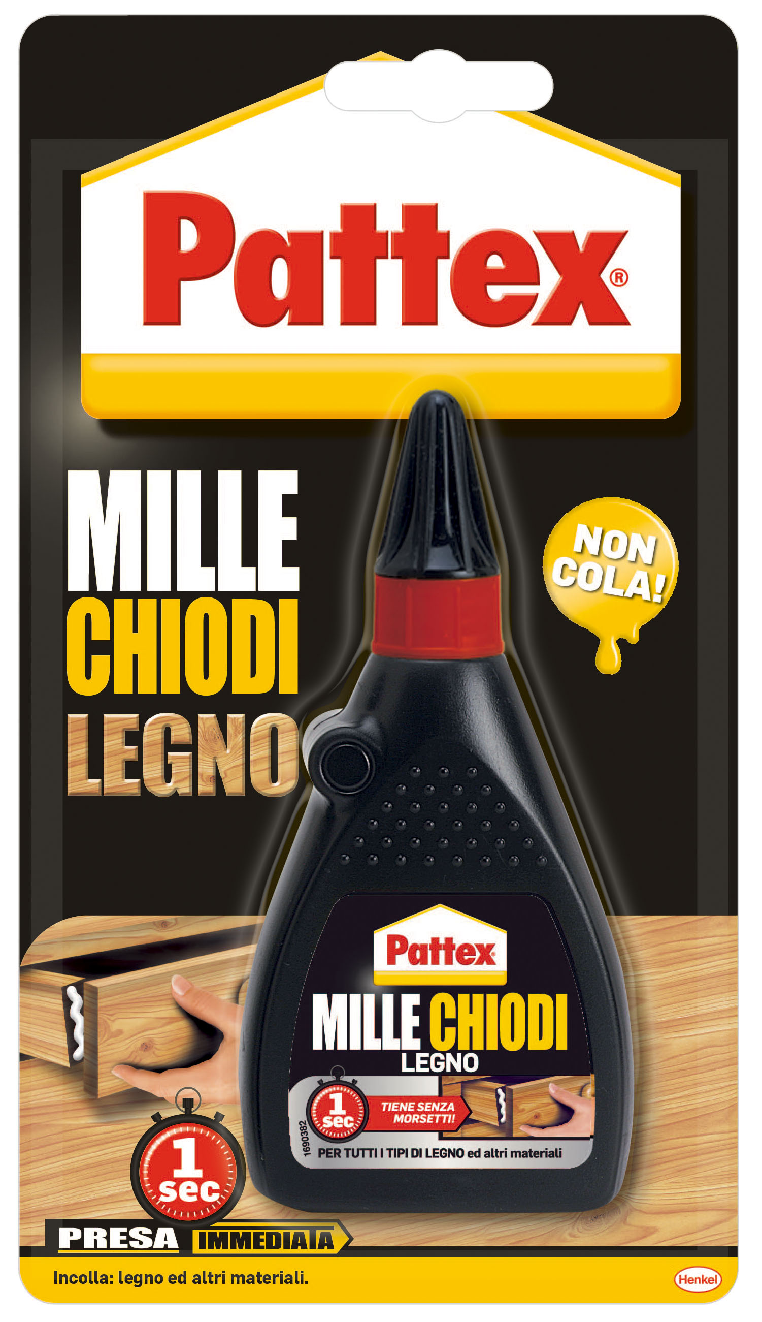 MILLECHIODI LEGNO GR.100 BLISTER PATTEX