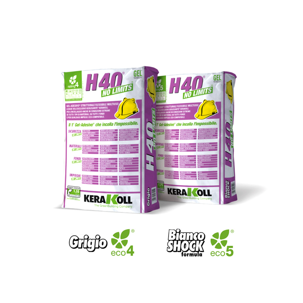 KERAKOLL H40  NO LIMITS BIANCO 25 KG. C2TE