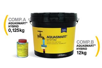 AQUASMART HYBRID 2K A+B BIANCO 12,125 KG