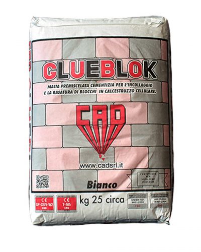 GLUEBLOK ADESIVO/RASATURA 25 KG GASBETON