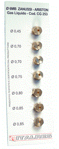 UGELLI GAS IN SET PER CUCINA