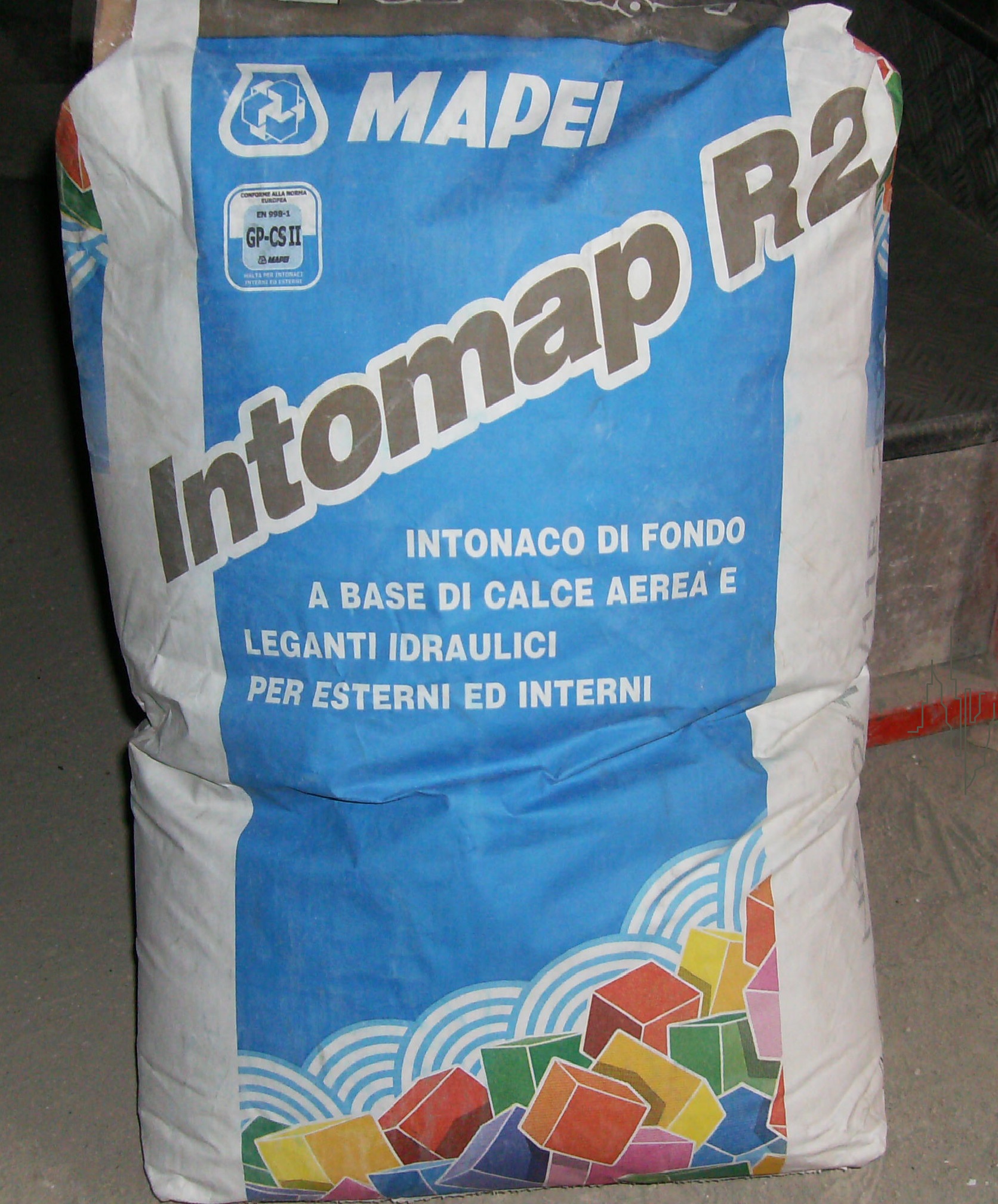 INTOMAP R2 FIBRORINFORZATO KG.25