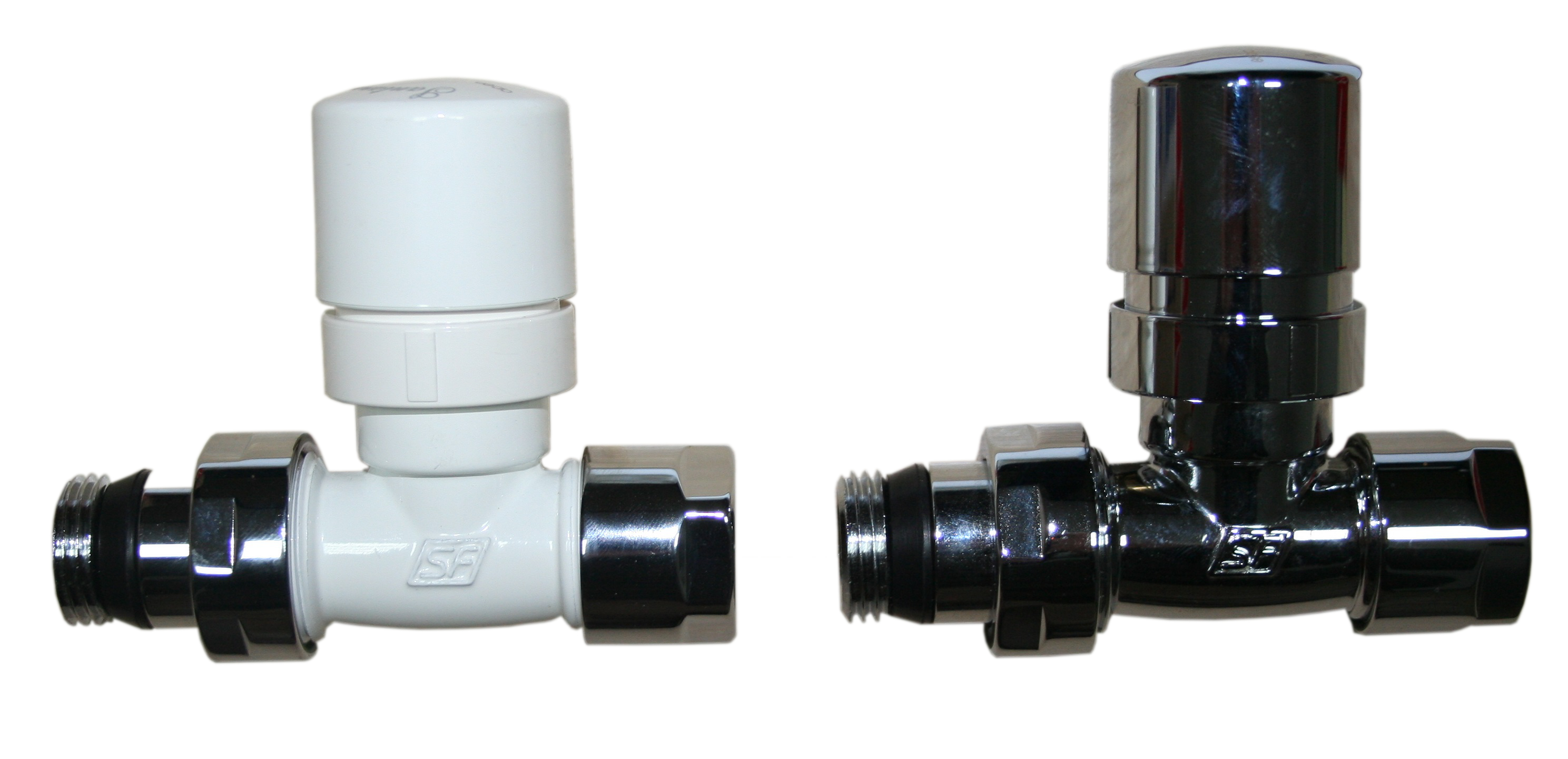 Arteclima - Valvola Mono-Bitubo Da 1/2" Sinistra 24x19 Bianco-Cromo - Foto 5