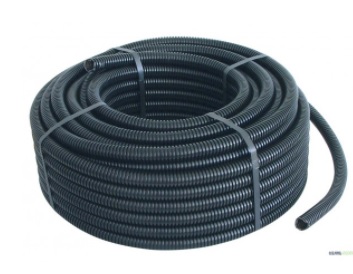 TUBO CORRUGATO ELETTR. 20 NERO RT=*10*MT