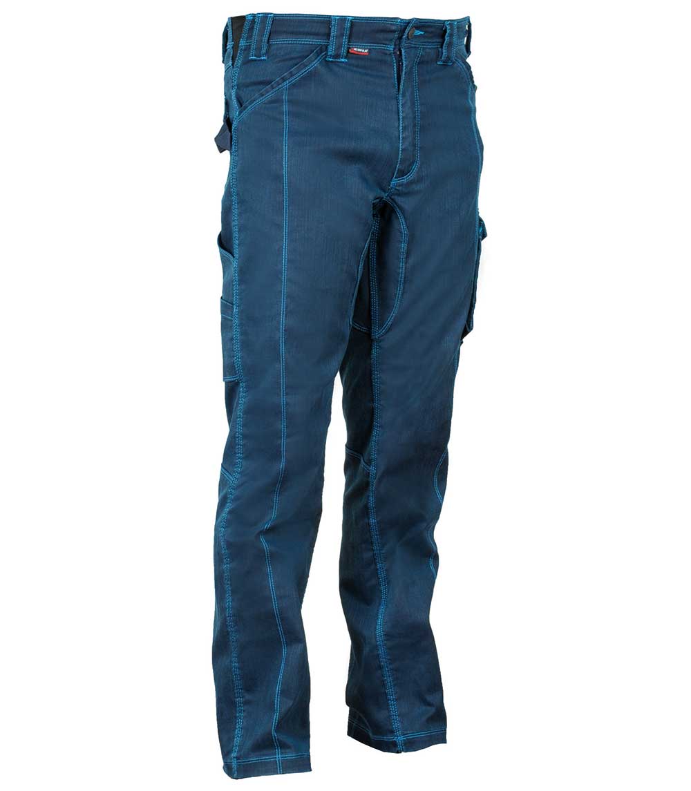 PANTALONE DOTHAN BLU COFRA