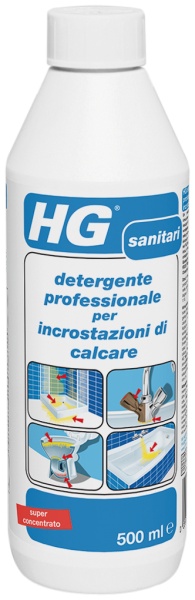 HG DETERGENTE PROFESSIONALE PER INCROSTAZIONIDI CALCARE ML.500