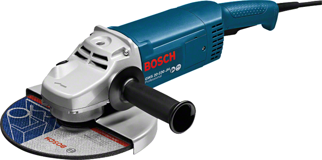 SMERIGLIATRICE BOSCH GWS 22-230 J ANGOLARE   PROFESSIONAL 0601882M03