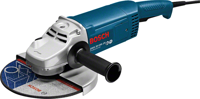 SMERIGLIATRICE BOSCH GWS 22-230 J ANGOLARE   PROFESSIONAL