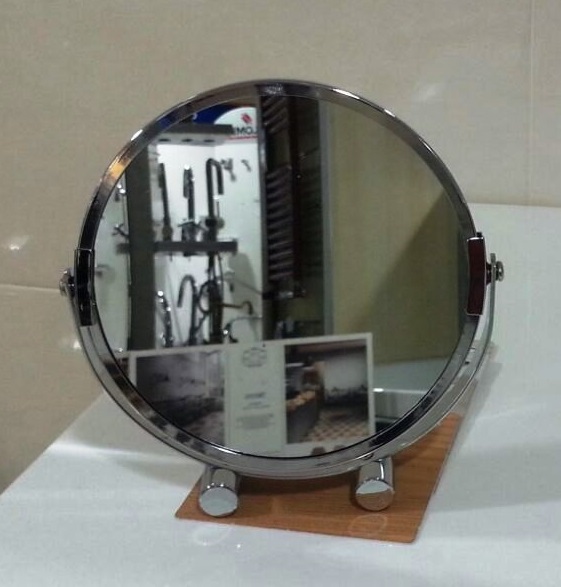 Specchio Ingranditore 5X GEDY 20cm - Con Ventosa, ABS Cromato, Per Bagno, Trucco, 2 Anni Garanzia - Foto 5