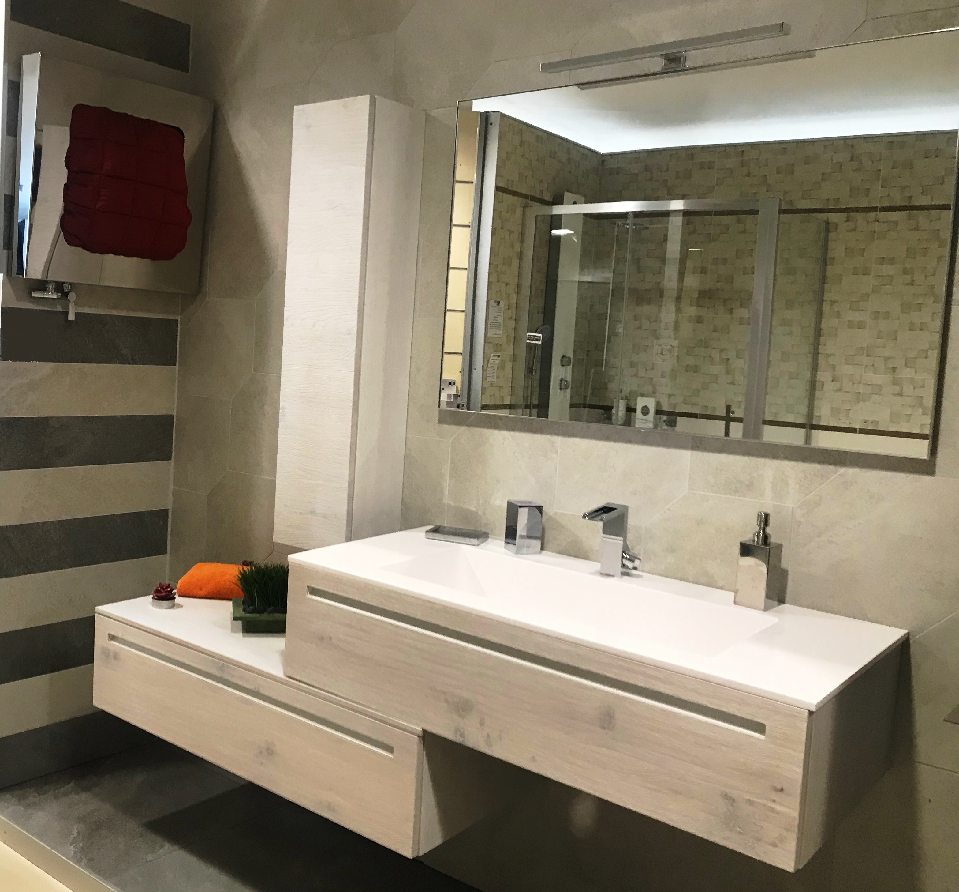 MOBILE SKY DA 175 ROVERE ANTICO SBIANCATO    COMPLETO