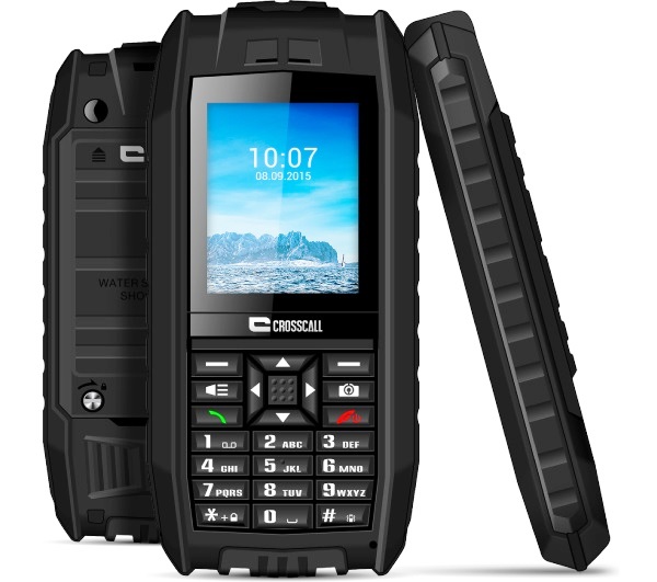 TELEFONO CELLULARE SHARK-V2 NERO GALLEGGIANTE