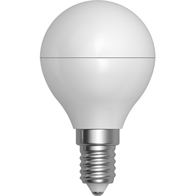 LAMPADINA LIGHT LED E14 GLOBO 6W 6400K       G45PA-1406F
