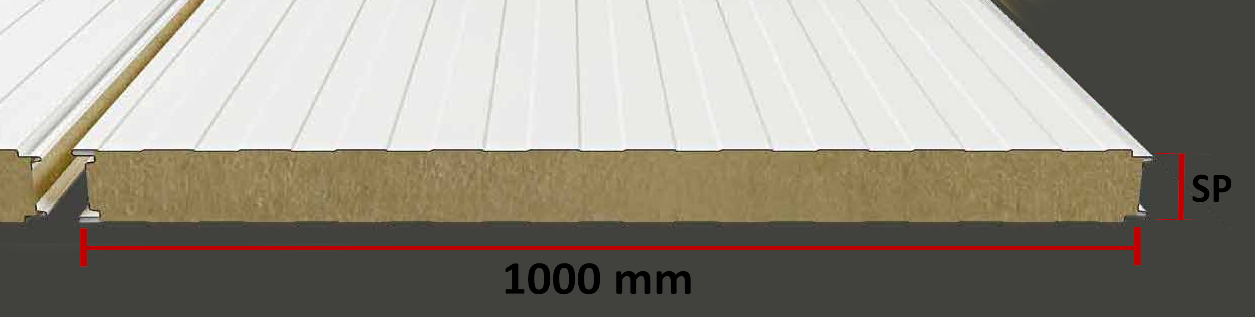 PANNELLO COIBENTATO*EI 120*PARETI 10 CM      ISOPARFIRE BIANCO-GRIGIO