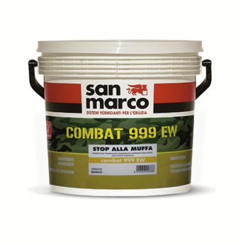 IDROPITTURA COMBAT999 EW BIANCO LT.14 TRASPIRIGIENIZZANTE ANTIMUFFA PER INTERNI