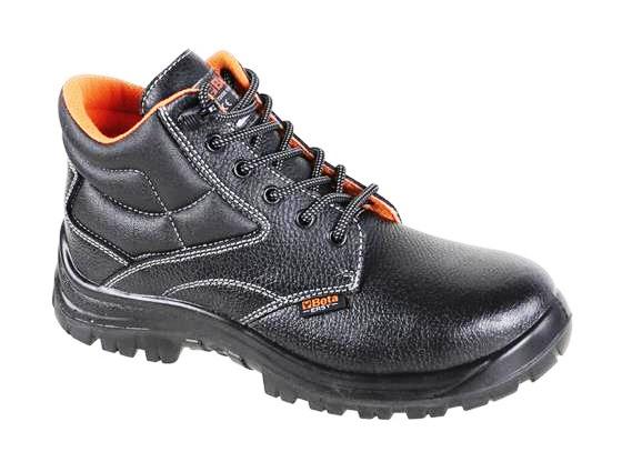 SCARPA BETA ALTA PELLE NERA 7243EN