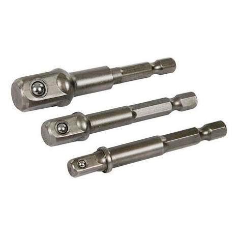 SET 3 ADATTATORI PER BUSSOLE 1/4-3/8-1/2     49134100
