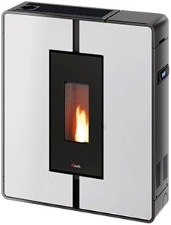 STUFA AIR CANAL.PELLET 10 KW TILE 3 PLUS     PROFONDITA' CM.29 4 STELLE