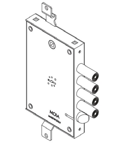 SERRATURA MOIA 614/280-281 DP.MAPPA