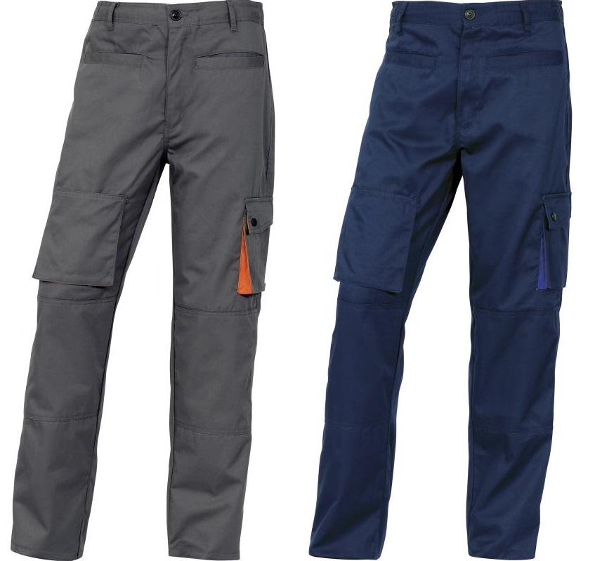 PANTALONE MACH2 GRIGIO/BLU