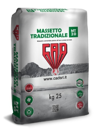 MASSETTO TRADIZIONALE MT20 CAD KG.25